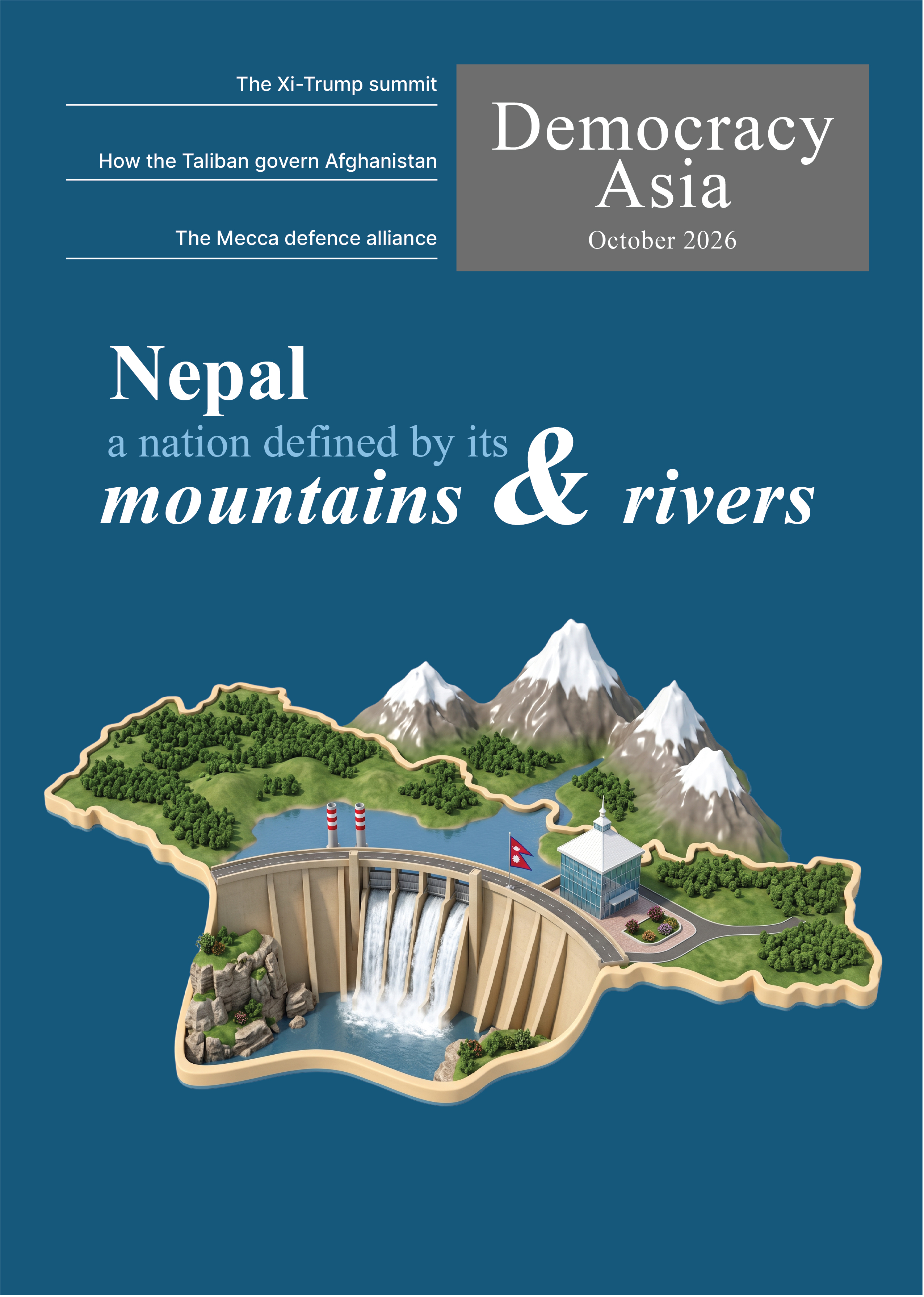 Nepal a nation defined by its mountains & rivers