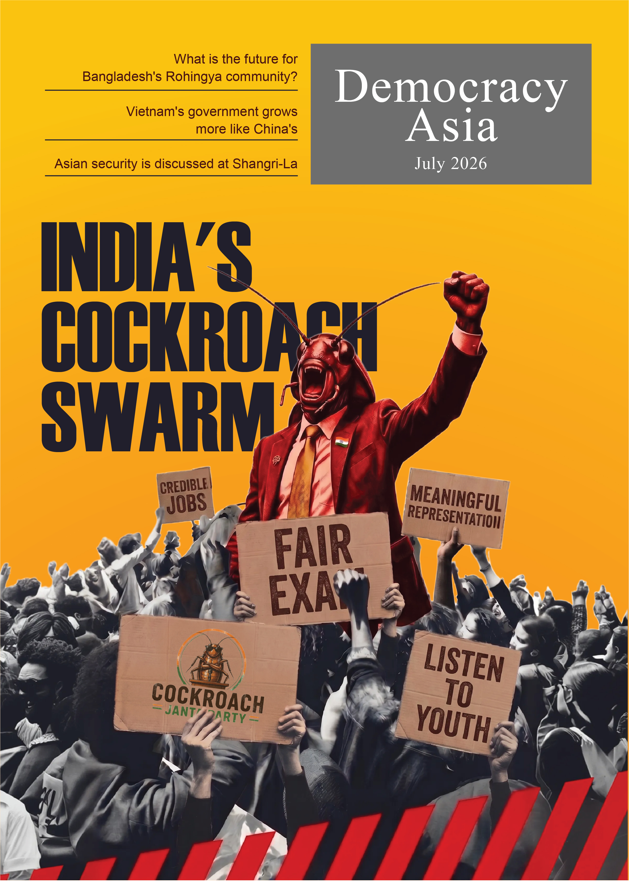 India's Cockroach Swarm